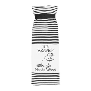 The Beaver Needs Wood Terry Towel - Twisted Wares®