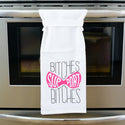 Bitches Support Bitches Flour Sack Hang Tight Towel - Twisted Wares®