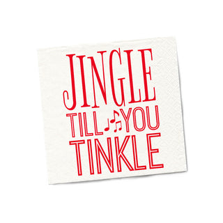 Jingle Till You Tinkle Cocktail Napkins - Twisted Wares®