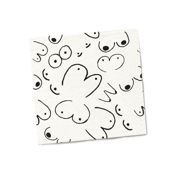 BOOBS Cocktail Napkins - Twisted Wares®