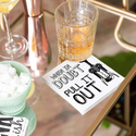 When In Doubt, Pull It Out Cocktail Napkins - Twisted Wares®