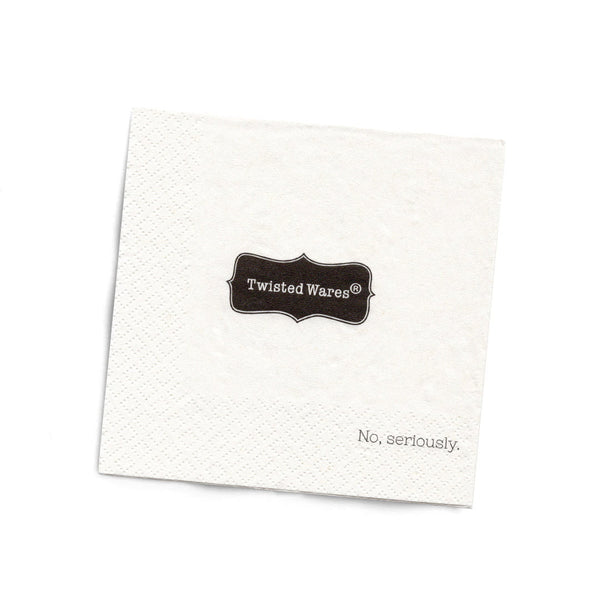 Please Leave By 9pm Cocktail Napkins - Twisted Wares®