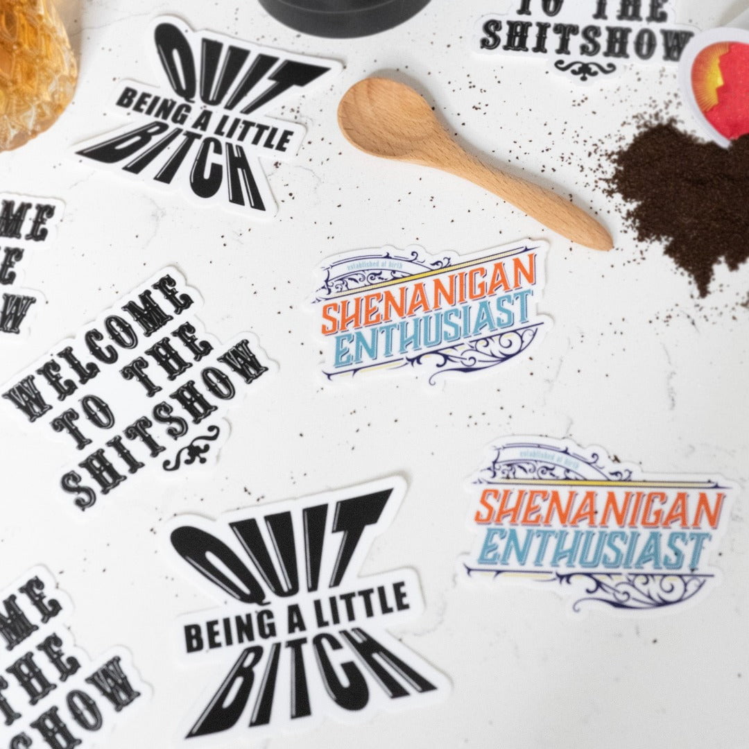 Shenanigan Enthusiast Sticker - Twisted Wares®